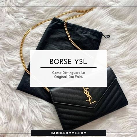 borsa ysl falsa come riconoscerla|ysl real vs false.